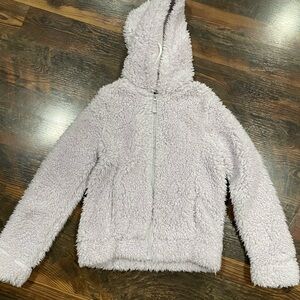 Cozy Kids' Fleece Hoodie - Light Purple